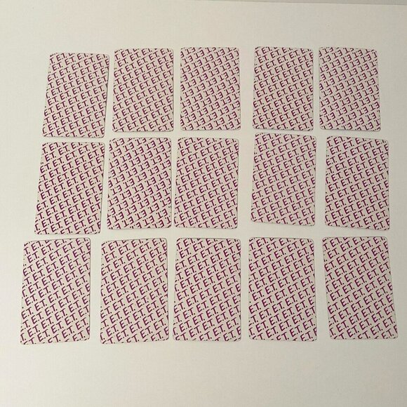 Vtg 1982 ET The Extra Terrestrial Card Game Missing Instructions - Picture 14 of 16